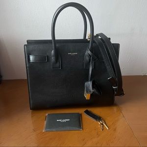 sold 🌙 ysl baby sac de jour black ghw 🌙